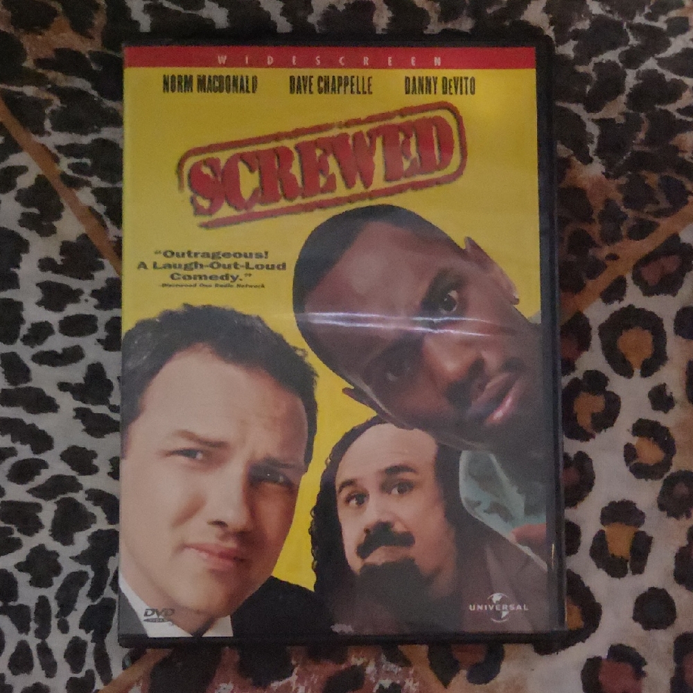 🍿2 For $10🍿Screwed DVD Movie